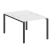 Рабочая станция Metal System Style БП.РАС-СП-2.1 1000x1475x750 (Дуб Наварра/Серый металл)