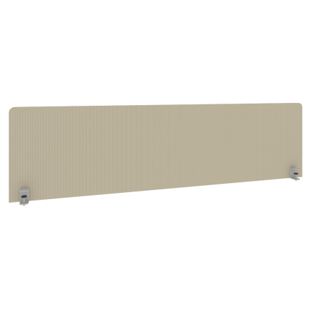 Экран тканевый для стола L1800мм Б.ТЭКР-5 1650x22x450 (Темно-бежевый)