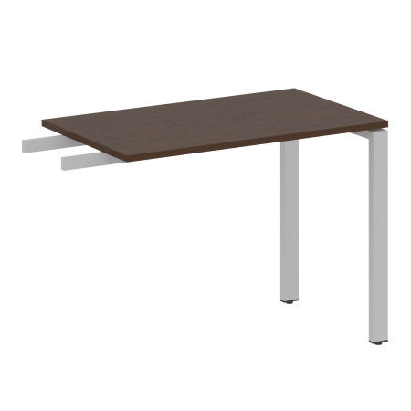 Приставной элемент БП.ПР-3 1000x600x750 (Венге Цаво/Серый металл)