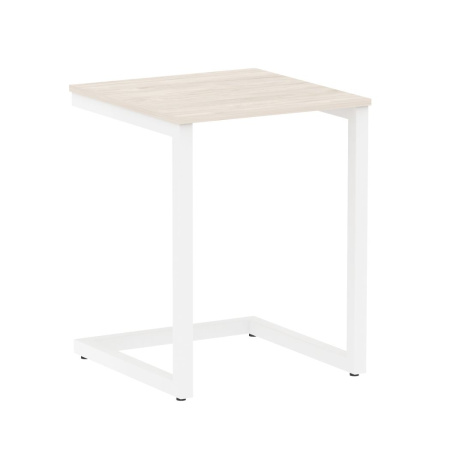 Компьютерный стол VR.SP-2-58 580x600x750 (Денвер Светлый/Белый Металл)