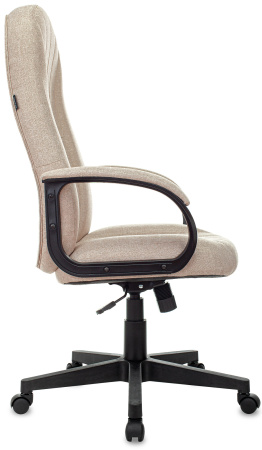 Кресло руководителя T-898 бежевый 38-402 крестов. пластик (Бежевый)