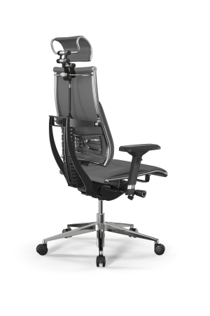 Кресло для руководителя Метта Y 4DF B2-10D - Infinity /Kc06/Nc06/D04P/H2cL-3D(M26.B32.G25.W03) (Серый)