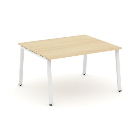 Стол переговорный SN-6A.SPRG-032.3 (1180х1180х750) (Акация Лорка/Металл Белый)