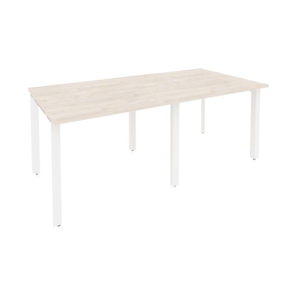 Стол переговорный Onix O.MP-PRG-2.1 1960x980x750 (Денвер Светлый/Белый Металл)
