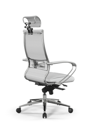 Кресло для руководителя Метта Samurai L2-8K - Infinity /Kc04/Wm06/K2cL/H2cL-3D(M06.B32.G11.W03) (Белый)