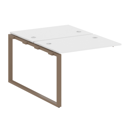 Проходной наборный элемент рабочей станции Metal System Style БО.ПРС-СП-2.1 1000x1475x750 (Белый/Мокко металл)