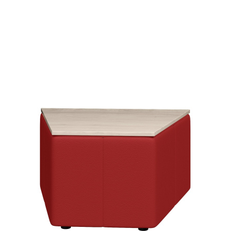 Диван Оригами. Стол трапеция. (Стол трапеция ecotex_3021)