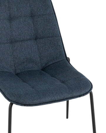 Стул Мелани рогожка синий (Стул Мелани синий)