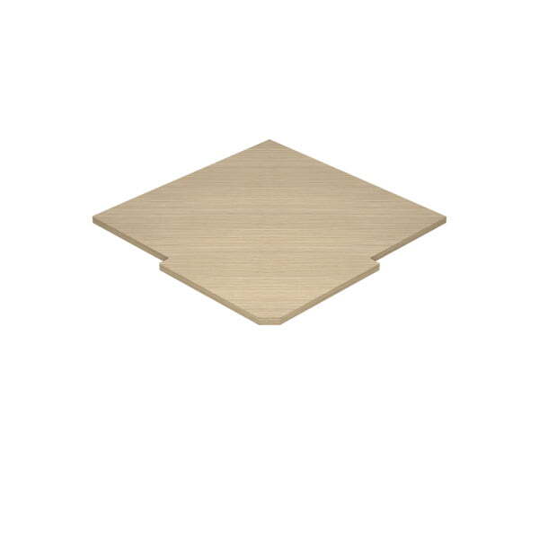 2ЭУ.004 Угловой элемент 737x737x22 (Дуб)