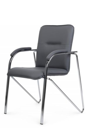 Стул Самба с мягкими подлокотниками SMB-01H Серый (Серый)