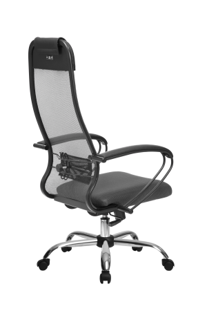 Кресло для руководителя Метта МЕТТА-11(MPRU)/подл.130/осн.003 (Темно-серый)