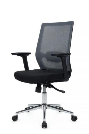 Кресло Fix RCH 851E-3D-M3 Серый/Черный (Серый/Черный)
