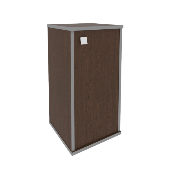 Шкаф низкий узкий, правый Style Л.СУ3.1Пр 412x410x828 (Венге Цаво)