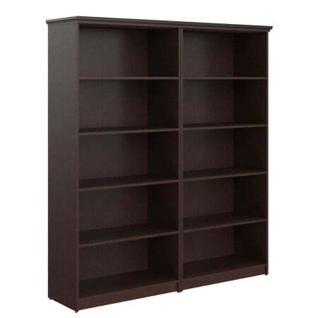 Стеллаж высокий 2-х секционный Raut RHC 180 1808x466x2023 (Венге Магия)