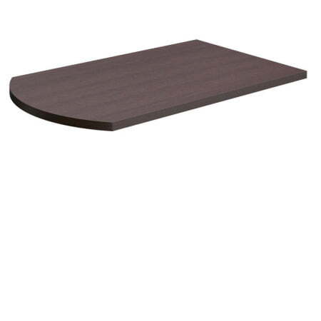 Столешница брифинга без опоры Борн B 302 800x1300x36 (Венге)