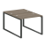 Рабочая станция Metal System Style БО.РАС-СП-2.1 1000x1475x750 (Дуб Наварра/Серый металл)
