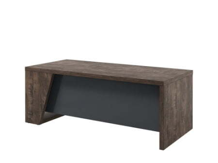 Стол руководителя прямой Torston T-120 л 2000x900x750 (Дуб Бунратти/Антрацит)