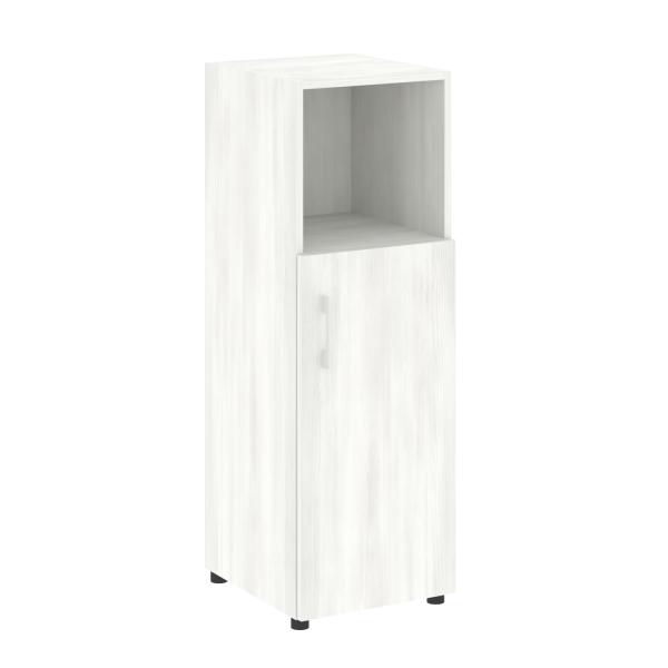 Шкаф средний узкий нужен топ правый LT.SU 2.1 R 400x450x1195 (Снежная Патина)