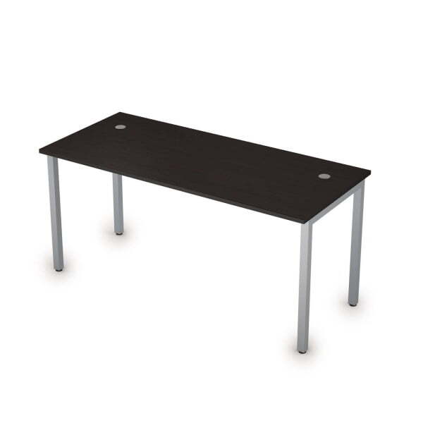 Стол письменный для персонала на металлокаркасе Стиль 2М.104 1600x700x750 (ВенгеСерый)