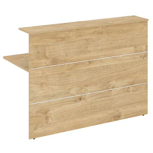 Модуль прямой высокий 1 580 с подвесом для монитора Onix О.R-MP.V-158C 1580x736x1160 (Тиквуд Светлый)