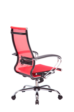 Кресло для руководителя Метта МЕТТА-9(MPRU)/подл.131/осн.003 (Красный)