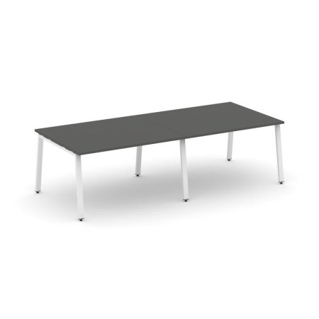 Стол переговорный SN-6A.SPRG-044.3 (3160х1180х750) (Антрацит/Металл Белый)
