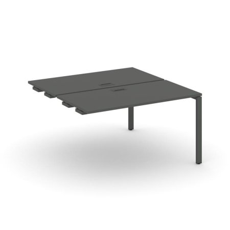 Стол-приставка к опорным элементам SN-6P.DPRS-014 (1580х1432х750) (Антрацит/Металл Антрацит)