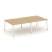 Рабочая станция 2-х сторонняя SN-6A.DRS-032 (2360х1232х750) (Тиквуд Светлый/Металл Антрацит)