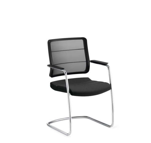 AIRPAD Кресло для посетителей (Черный)