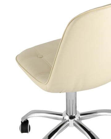 Стул офисный Тейлор экокожа бежевый (Компьютерное кресло Тейлор бежевый)