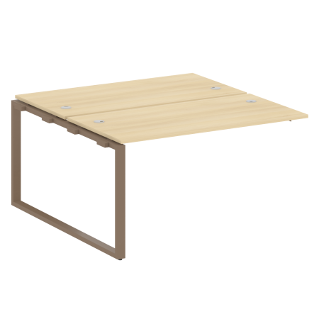 Проходной наборный элемент рабочей станции Metal System Style БО.ПРС-СП-2.3 1400x1475x750 (Акация/Мокко металл)