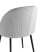 Стул Логан велюр светло-серый (Стул кухонный Логан светло-серый)