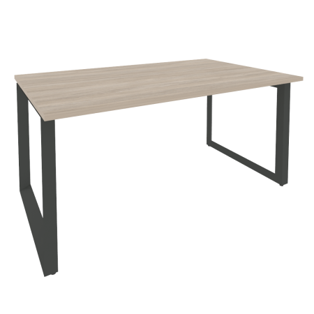 Стол переговорный Onix O.MO-PRG-1.4 1580x980x750 (Дуб Аттик/Черный металл)