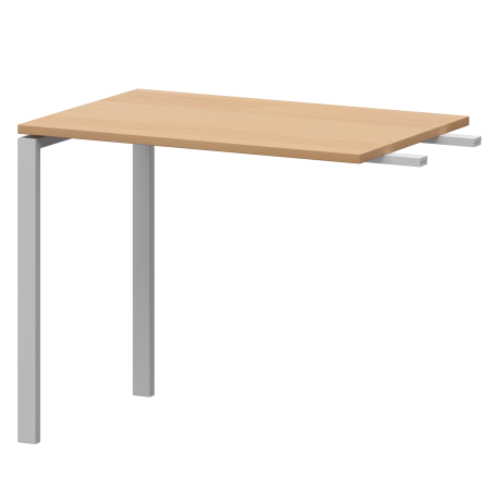 Бриф-приставка на металлокаркасе Арго-М АМ-090.60 900x600x760 (Ольха/Белый)