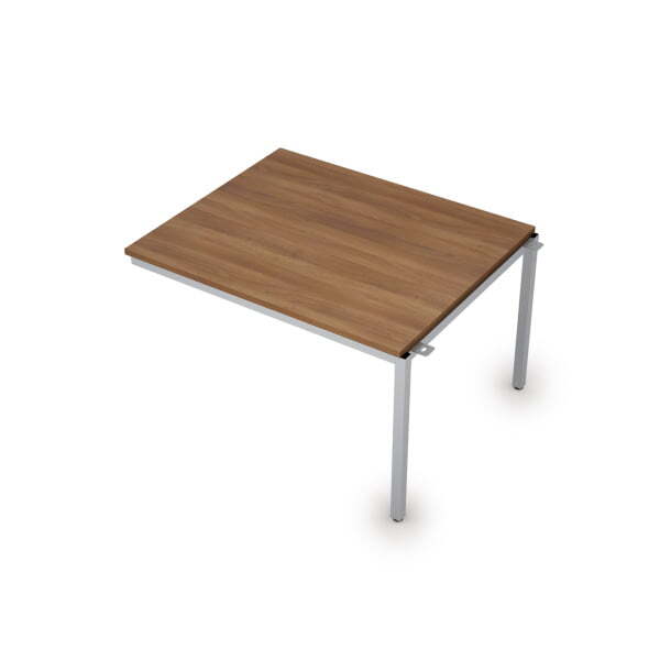 6МПС.002 Бенч-системы для переговорных столов, средний модуль (1200x1000x750) (Шамони темный/Алюминий матовый)