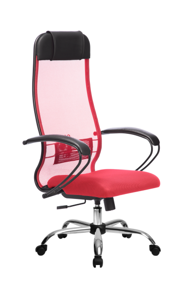 Кресло для руководителя Метта МЕТТА-11(MPRU)/подл.130/осн.003 (Красный)