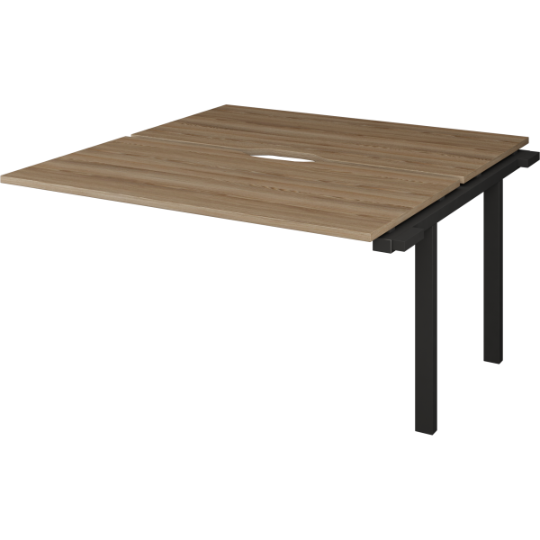 Модуль двойной на металлокаркасе НТМП.П.Б2-120Э Аргентум-МП НТМП.ПО.Б2-120Э 1200x1496x750 (Дуб сафари/Антрацит)