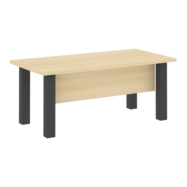 Стол для руководителя LT.D-18.1 (Акация Лорка/Антрацит металл)