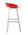 Стул барный LIBRA КРАСНЫЙ (Стул барный Libra красный)