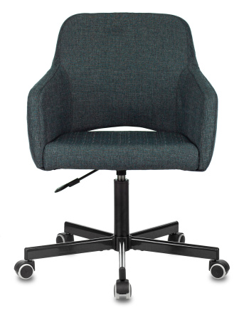 Кресло CH-380M синий шторм 38-416 крестов. металл (Синий)