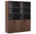 EXE Шкаф комбинированный (Орех/Хром)