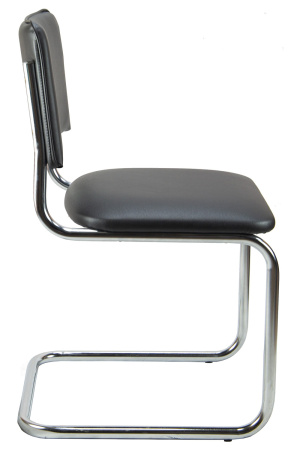 Стул офисный Сильвия 02S Черный (Черный)