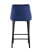 Стул полубарный Коби велюр синий (Стул полубарный Коби синий)