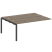 Проходной наборный элемент рабочей станции Metal System Style БП.ПРС-СП-2.5 1800x1475x750 (Дуб Наварра/Серый металл)