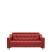 Диван офисный Неаполь (А-04) 2-х местный (Красный)