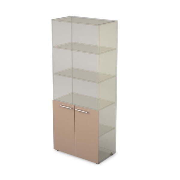 10ФК.003 Комплект фасадов ЛДСП (396x16x764)x2 (Mokko)