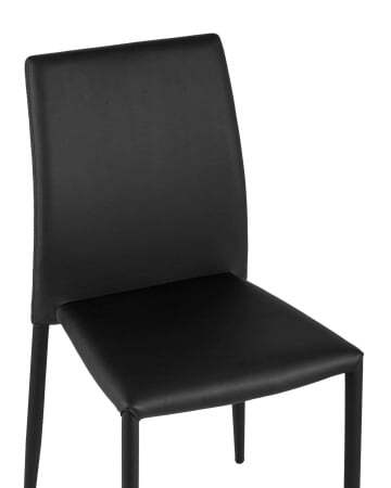 Стул ABNER экокожа черный (Стул Abner черный)