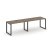 Рабочая станция 1 сторонняя SN-6O.ORS-014 (3160х700х750) (Тиквуд Светлый/Металл Антрацит)