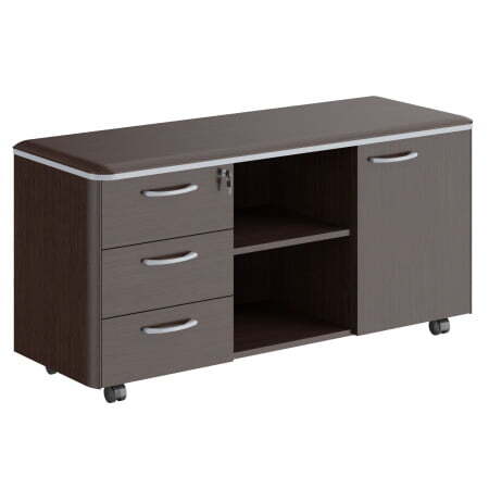 Тумба мобильная Dioni DLC 3D 1350x470x660 (Венге Магия)