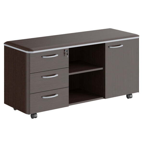 Тумба мобильная Dioni DLC 3D 1350x470x660 (Венге Магия)